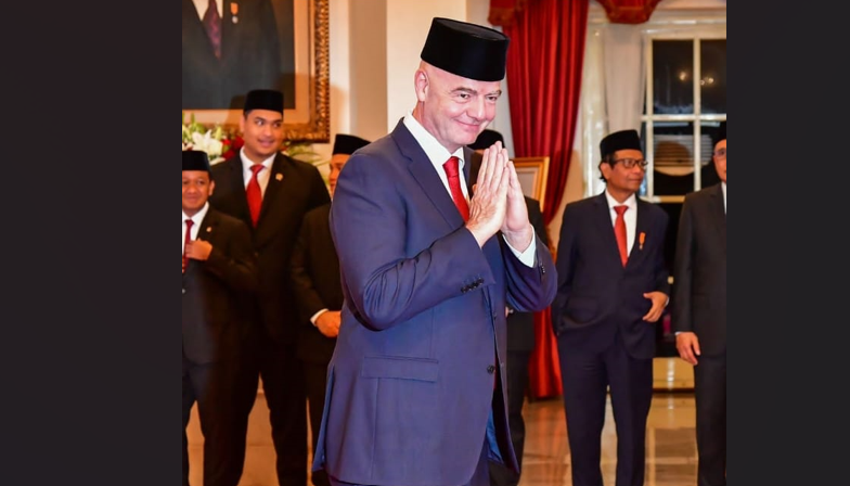 Presiden FIFA Gianni Infantino mengucapkan selamat Hari Ulang Tahun Kemerdekaan Republik Indonesia yang ke-79. (Foto: Instagram)