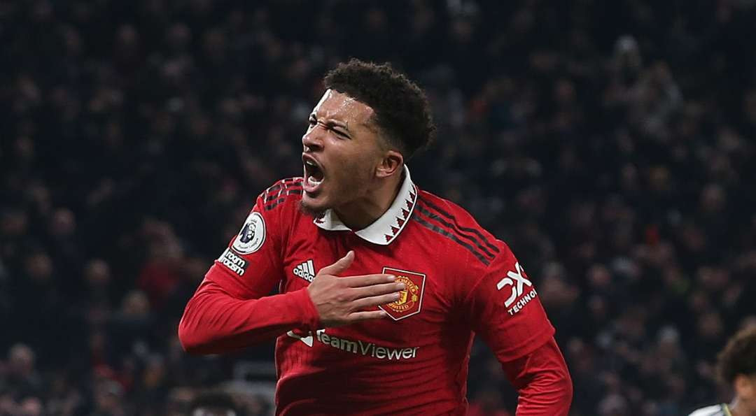 Jadon Sancho belum mendapatkan tempat di tim utama Manchester United