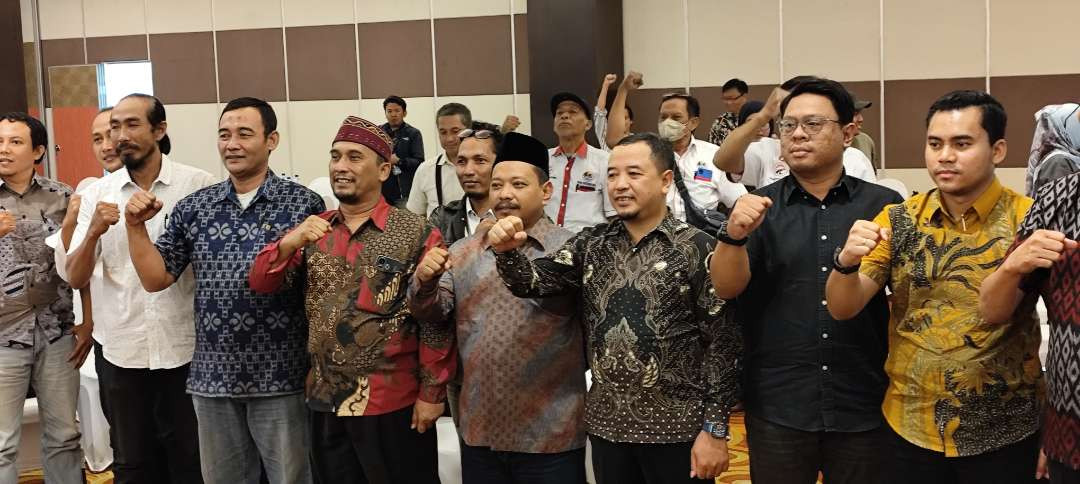 Sosialisasi pengawasan pemilihan bertema Launching Pemetaan Kerawanan Pemilihan Bupati dan Wakil Bupati Kediri tahun 2024. (Foto: Fendi Lesmana/Ngopibareng.id)