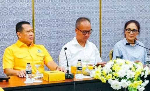 Wakil Ketua Umum DPP Partai Golkat Bambang Soesatyo dan Plt Ketua Umum Partai Golkar Agus Gumiwang sepakat dukung Bahlil  menjadi Ketua Umum Partai Golkar periode 2024-2029 (Foto: Istimewa)