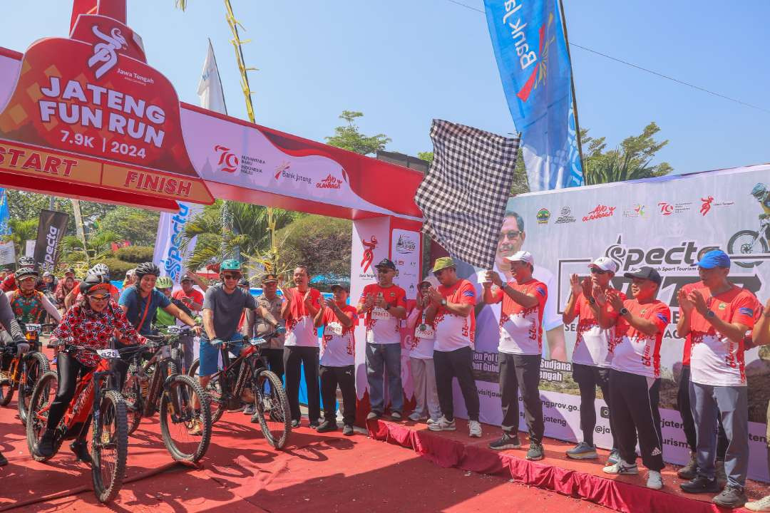 Pemerintah provinsi Jawa Tengah gencar menggelar kegiatan Sport Tourism Event (Specta) pada 2024. (Foto: Dok Prov Jateng)