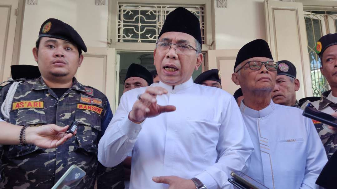 Ketua PBNU, KH Yahya Cholil Staquf. (Foto: Fariz Yarbo/Ngopibareng.id)