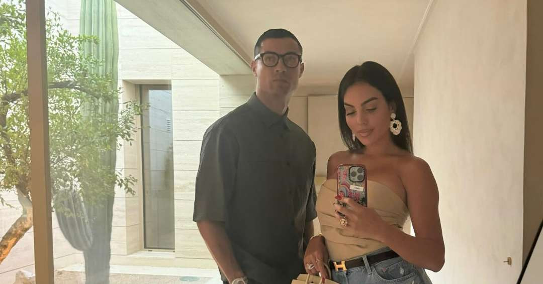 Cristiano Ronaldo dan Georgina Rodriguez dikabarkan sepakat berpisah. (Foto: Instagram/@georginagio)