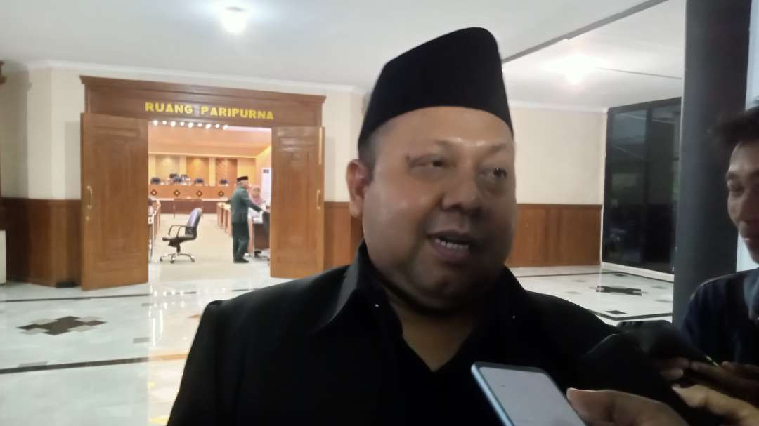 Ketua DPC PDIP Kabupaten Tuban, Andhi Hartanto (Foto: Khoirul Huda/Ngopibareng.id)