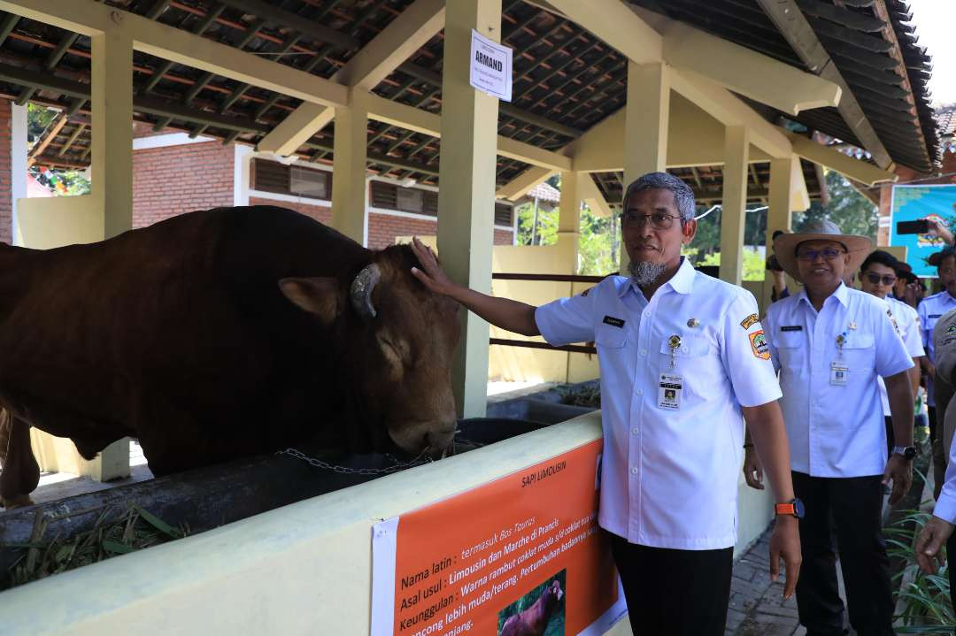 Sekretaris Daerah Jawa Tengah, Sumarno mendorong kepada para petani milenial agar terus berinovasi,  supaya mampu meningkatkan produktivitas pertanian. (Foto: Dok. Pemprov Jateng)