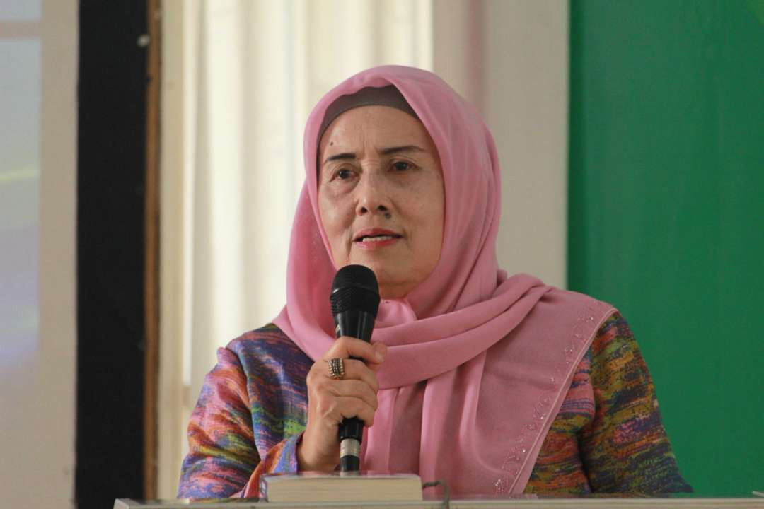 Bu Nyai Muthommimah Hasyim Muzadi, Pemangku Pondok Pesantren Al-Quran Al-Hikam, Kota Malang. (Foto: dok/ngopibareng.id)