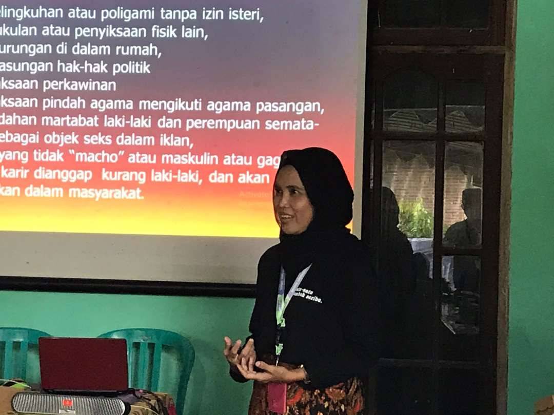 Ketua Sapuan Blitar, Titim Fatmawati (Foto: Choirul Anam/Ngopibareng.id)