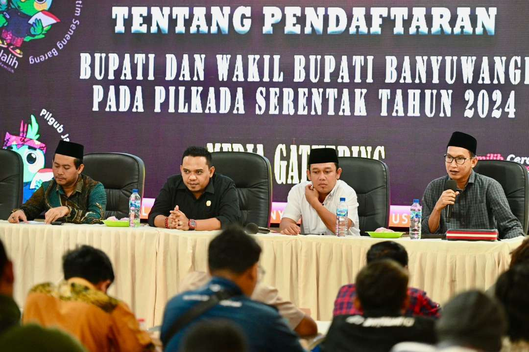 Sosialisasi pemantapan persiapan pendaftaran cabup dan cawabup oleh KPU Banyuwangi (Foto: Istimewa)