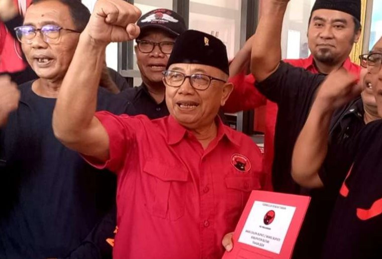 Rijanto-Becky akan menggelar deklarasi dan dilanjutkan mendaftarkan diri sebagai peserta Pilkada ke KPU Kabupaten Blitar, Selasa, 27 Agustus 2024. (Foto: Dok PDIP)