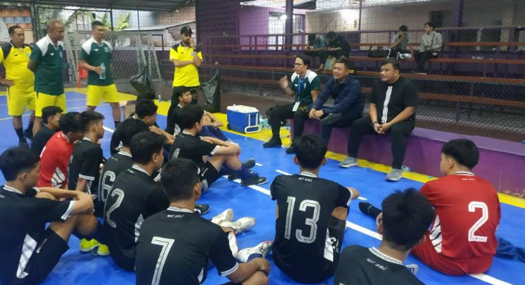 Tim futsal Jatim bertekad lolos dari fase grup cabor futsal PON XXI 2024 Aceh-Sumut. (Foto: Istimewa)