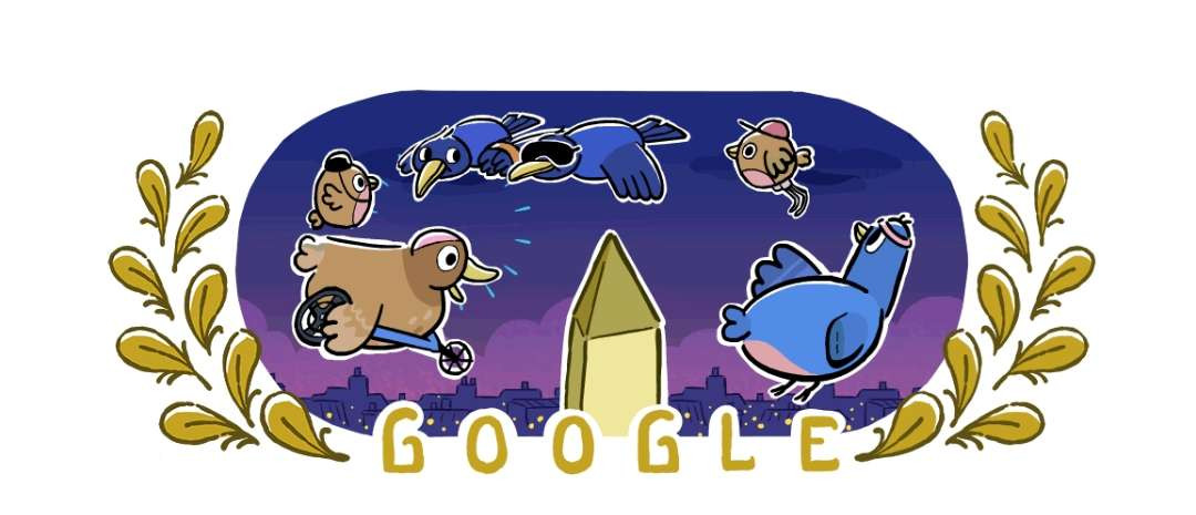 Google Doodle merayakan pembukaan Paralimpiade Paris, Rabu 28 Agustus 2024. (Foto: Tangkapan layar Google)