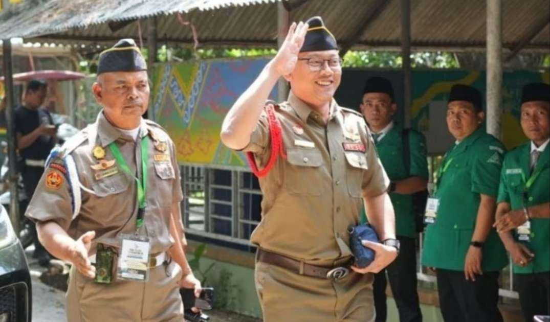 Muhammad Syafiq Syauqi jadi Kepala Satkornas Banser periode 2024-2029. Dia Lulusan Terbaik angkatannya Hasan Basri Sagala ( HBS) di Susbanpim  1 Al Hamid. (Foto Satkornas Banser for ngopibareng.id)