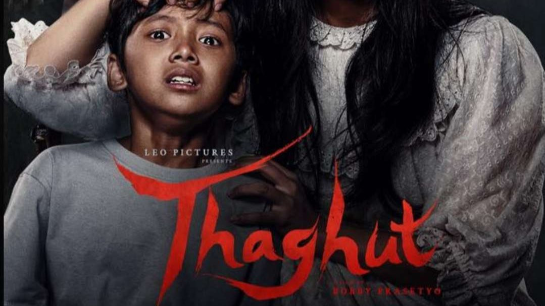 Poster film horor Thaghut, judul baru dari Kiblat. (Foto: Leo Pictures)