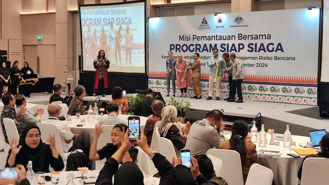 Pembukaan kegiatan misi pemantauan bersama program Siap Siaga di Surabaya, Selasa 3 September 2024. (Foto: Fariz Yarbo/Ngopibareng.id)