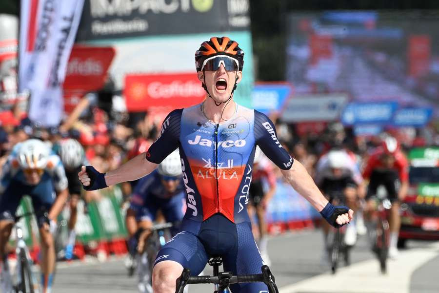 Edward Dunbar berhasil menjadi juara 1 di Vuelta a Espana etape 11 secara mengejutkan. (Foto: Istimewa)