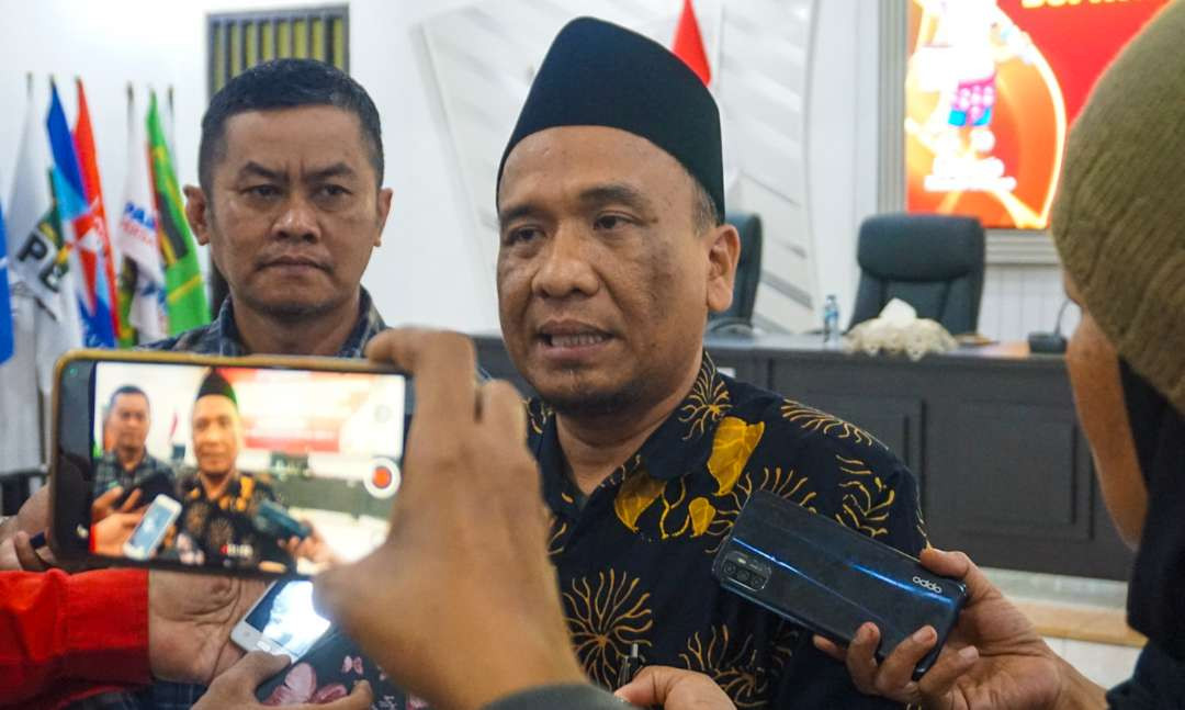 Haidar Munjid, Divisi Teknis Penyelenggara Pemilu KPU Sidoarjo (foto : Aini/Ngopibareng.id)