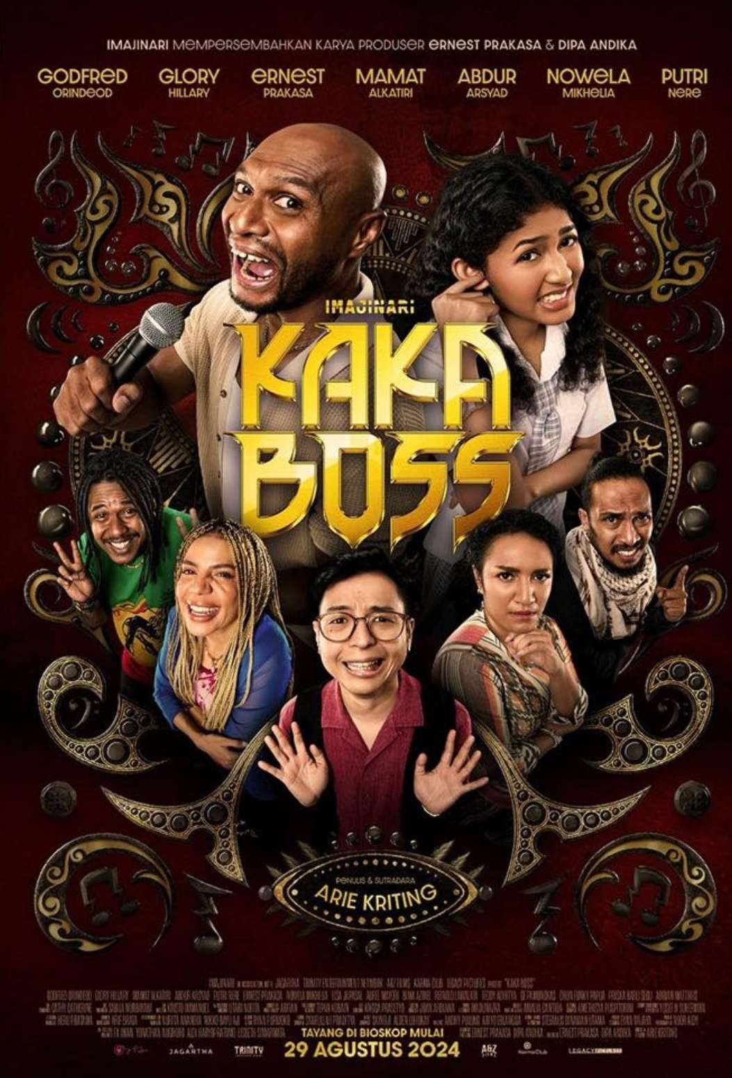 Film Kaka Boss karya komika Arie Kriting. (Foto: Imajinari)