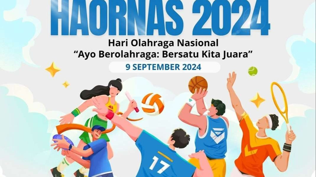 Hari Olahraga Nasional (Haornas) 9 September 2024. (Foto: Istimewa)