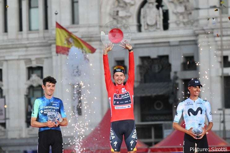 Primoz Roglic berhasil menjadi juara Vuelta a Espana 2024 untuk keempat kalinya. (Foto: Istimewa)