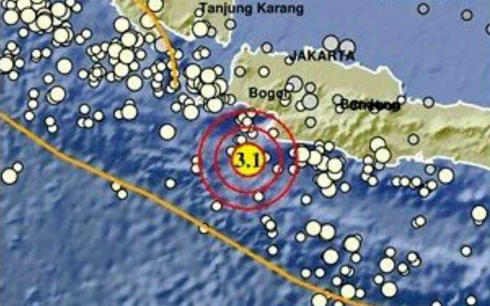 Gempa bumi hari ini dengan kekuatan Magnitudo 3,1 mengguncang Bayah, Banten, Kamis, 12 September 2024 pukul 08.14 WIB. (Foto: BMKG)