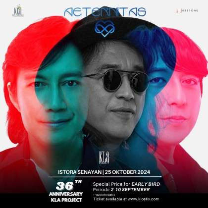 KLa Project akan menggelar konser bertajuk AETERNITAS, Jumat 25 Oktober 2024. (Foto: Instagram KLa Project)