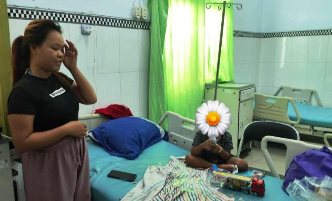 Bocah 3 tahun yang diduga menjadi korban penganiayaan ayah kandung dan ibu tirinya (foto: Humas Pemkab Banyuwangi)