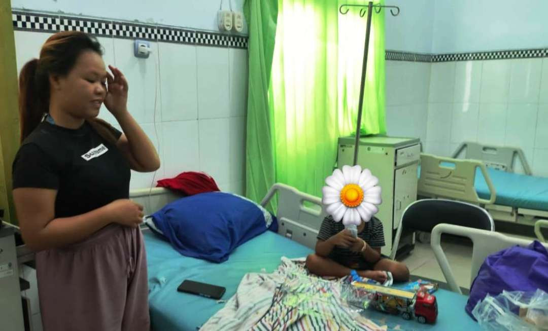 Bocah 3 tahun yang diduga menjadi korban penganiayaan ayah kandung dan ibu tirinya (foto: Humas Pemkab Banyuwangi)