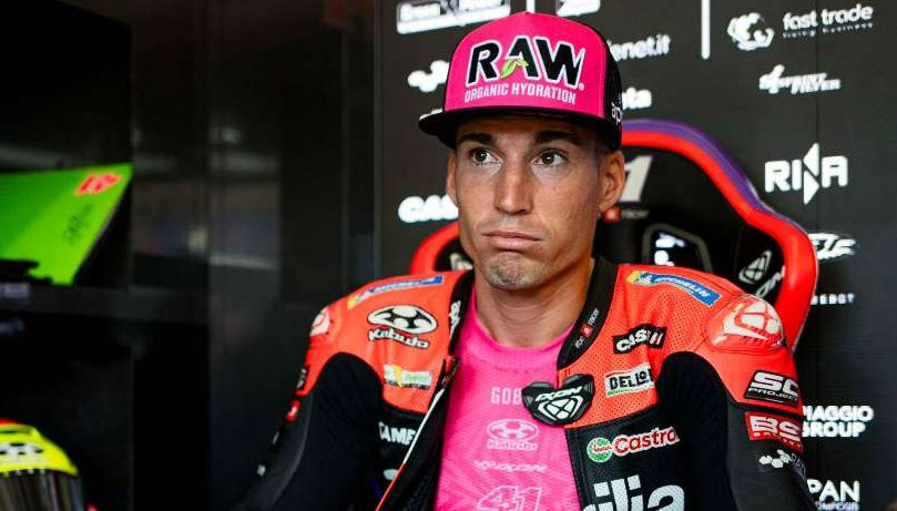 Aleix Espargaro khawatirkan panas yang dipancarkan motornya selama MotoGP San Marino akhir pekan lalu