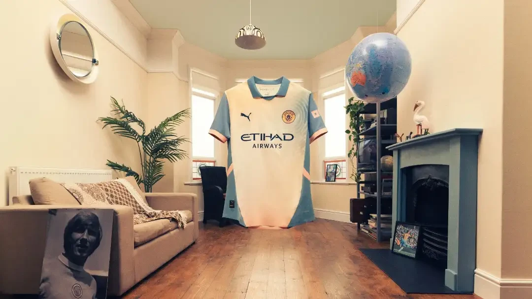 Jersey baru Manchester City. (Foto: Man City)