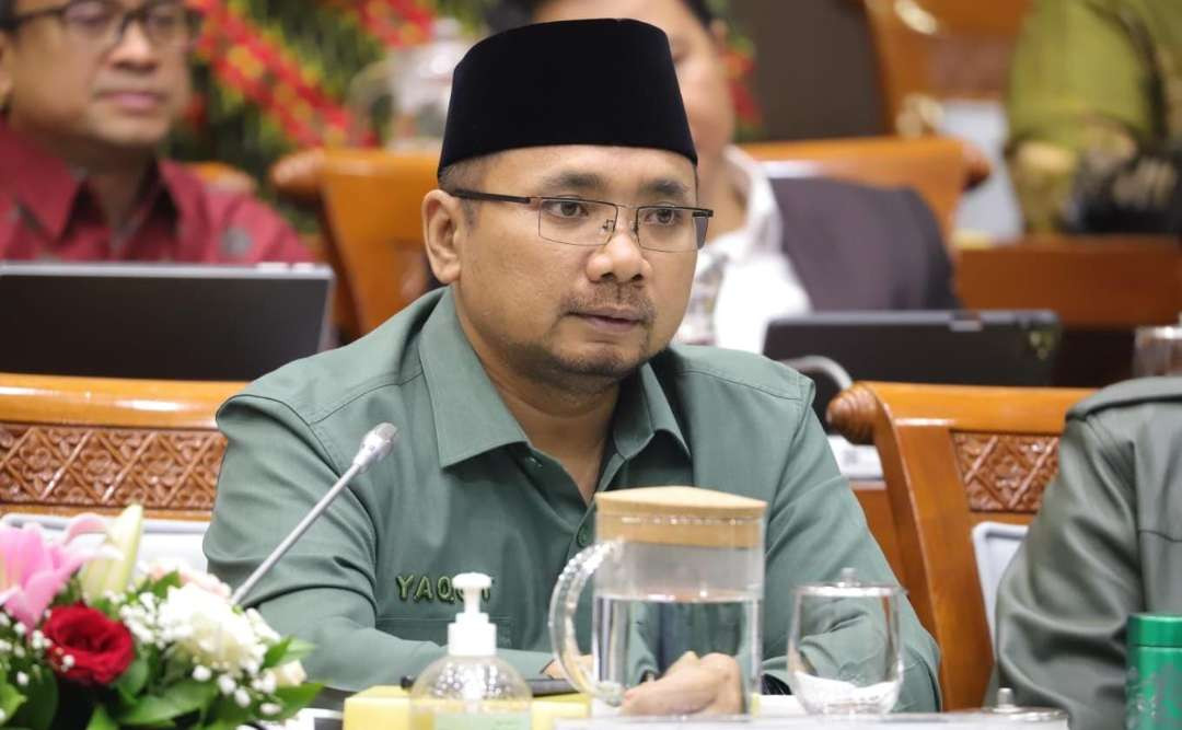 Menag Yaqut Cholil Qoumas mengatakan Maulid bukan hanya momentum mengenang kelahiran Rasulullah SAW tetapi juga menghayati ajaran-ajaran luhur. (Foto: Kemenag RI)