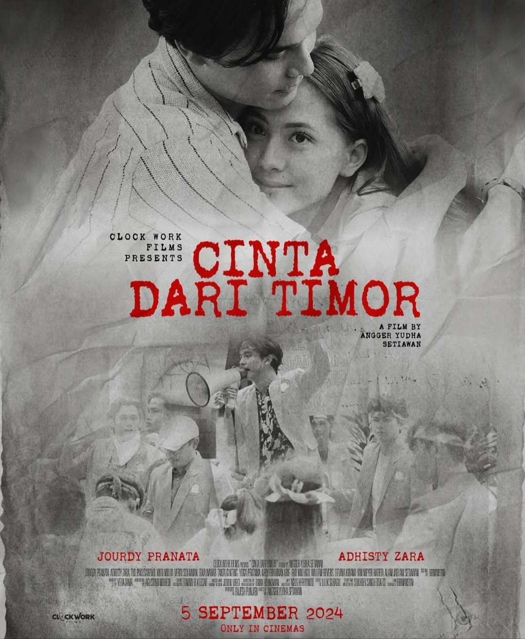 Poster film Cinta dari Timor. (Foto: Clockwork Films)