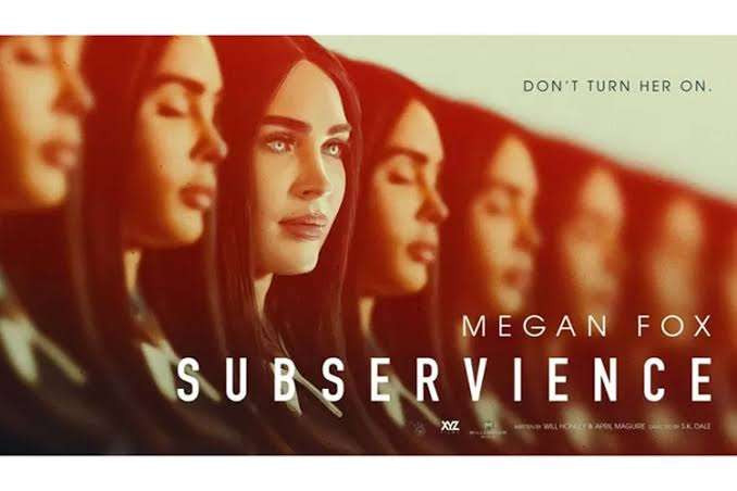 Megan Fox berperan sebagai robot AI di film fiksi Subservience. (Foto: Istimewa)