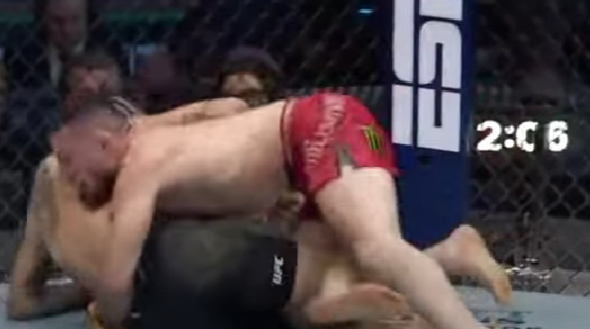 Merab Dvalishvili sukses mempecundangi juara bertahan, Sean O'Malley di laga utama UFC 306 berlangsung di Sphere, Las Vegas, Amerika Serikat, Minggu 15 September 2024. (Foto: tangkapan layar youtube)