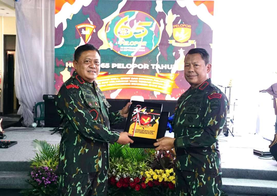 Dankorbrimob Polri Komjen Pol. Drs. Imam Widodo, menghadiri HUT ke-65 tahun  Pelopor di di Mako Pasukan Pelopor Korbrimob Polri Kelapadua, Cimanggis, Kota Depok. Sabtu 14 September 2024. (Foto: dok. polri)