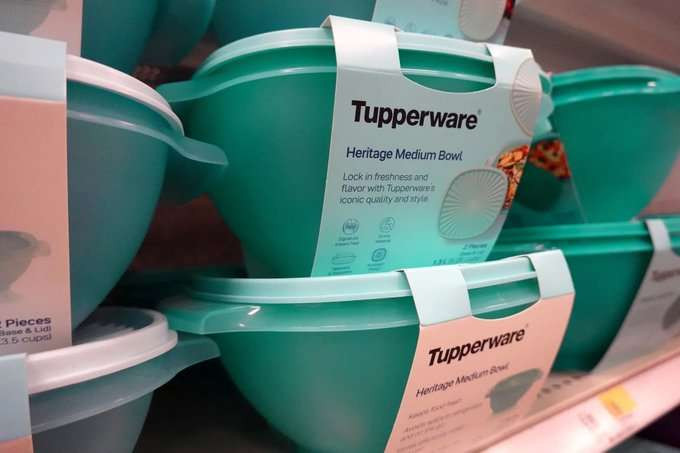 Tupperware bangkrut. (Foto: X)