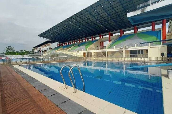 Kolam Renang Samapta Aquatic Stadium Kota Magelang. (Foto: UPT Sanden Sport Center)