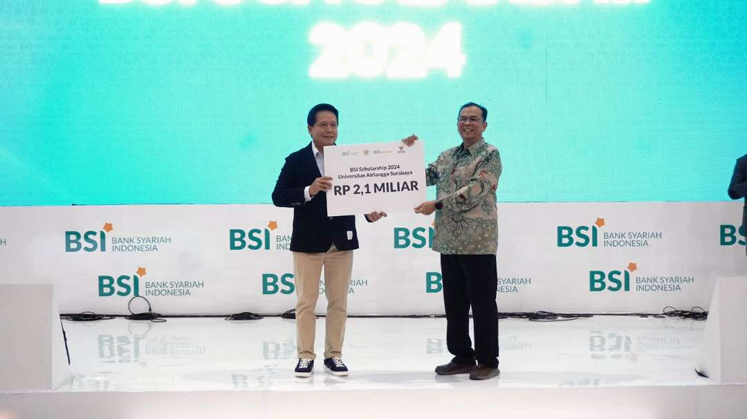 PT Bank Syariah Indonesia Tbk (BSI) alokasi beasiswa Rp10 miliar bagi mahasiswa di Jawa Timur. (Foto: Istimewa)