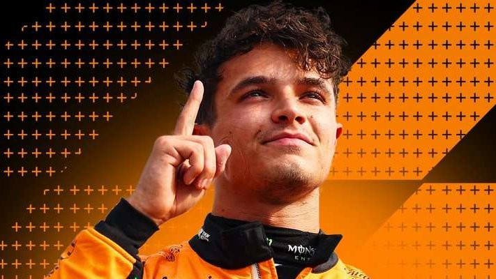 Lando Norris pole position F1. (Foto: X F1)