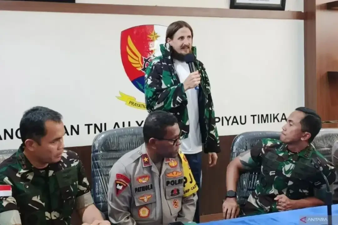 Komnas HAM mengapresiasi pembebasan Pilot Susi Air Philip Mark Mehrtens yang disandera oleh kelompok kriminal bersenjata (KKB). (Foto: Ant)