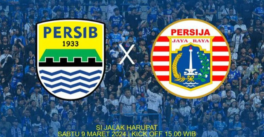 Persib vs Persija. (Republik Bobotoh)