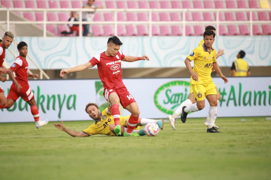 Persik Kediri melanjutkan tren positif setelah memetik kemenangan atas tim tuan rumah Persis Solo 1-0 dalam lanjutan Liga 1 2024/2025. (Foto: Istimewa)