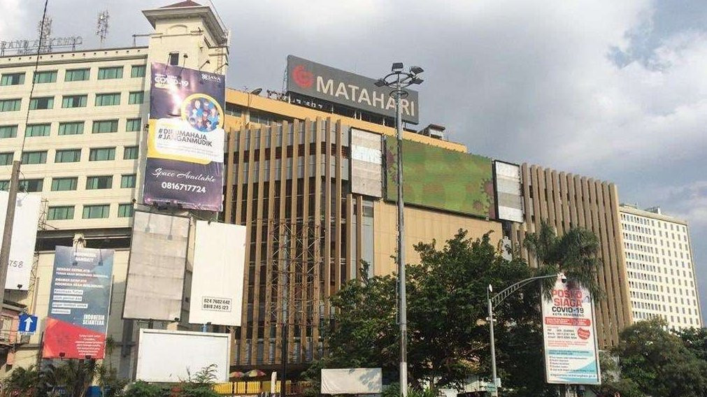 Matahari Simpang Lima Semarang tutup September ini. (Foto: Istimewa)