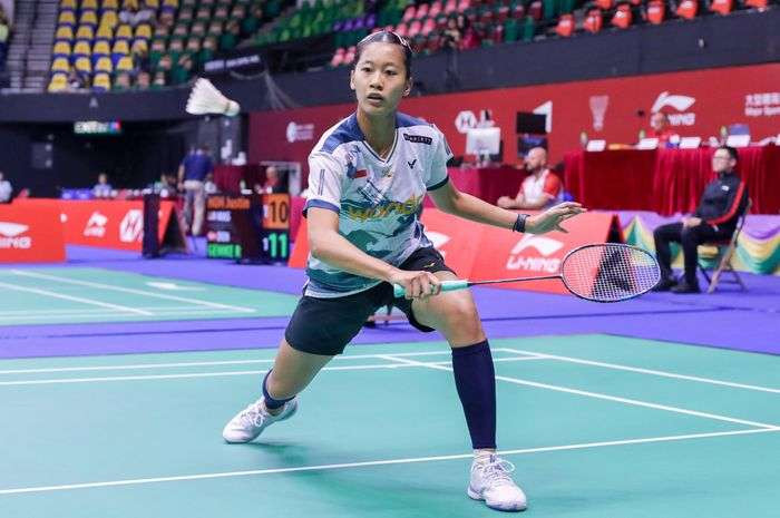 Tunggal putri Indonesia Putri KW akan berhadapan wakil Jepang Tomoka Miyazaki di perempat final Macau Open 2024. (Foto: PBSI)