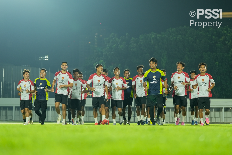 Para pemain Timnas U-20 yang akan berlaga malam ini menghadapi Timor Leste pada Jumat 27 September 2024. (Foto: dok. pssi)