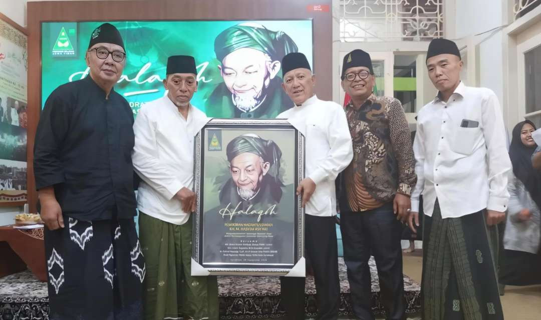 Halaqoh Pemikiran Hadratussyaik KH. M. Hasyim Asyari yang digelar di Gedung Monumen Resolusi Jihad NU, di Surabaya pada Sabtu, 28 September 2024. (Foto-foto: adi/ngopibareng.id)