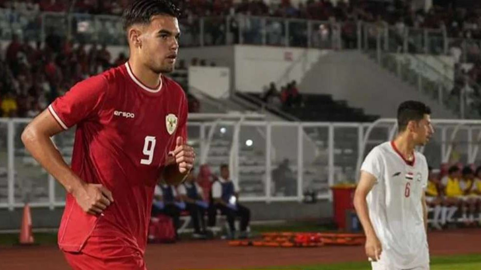 Jens Raven, pemain naturalisasi yang aktif mencetak gol laga Timnas Indonesia U-20 Kualifikasi Grup F Piala Asia 2025. (Foto: Instagram SCTV)