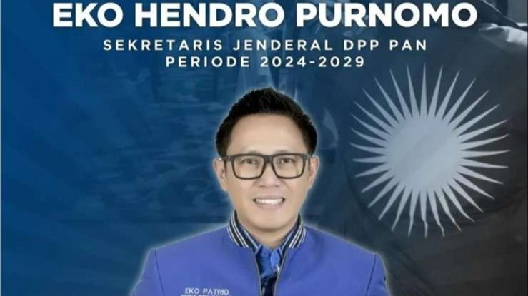 Jabatan baru Eko Patrio di PAN sebagai Sekjen periode 2024-2029. (Foto: Instagram)