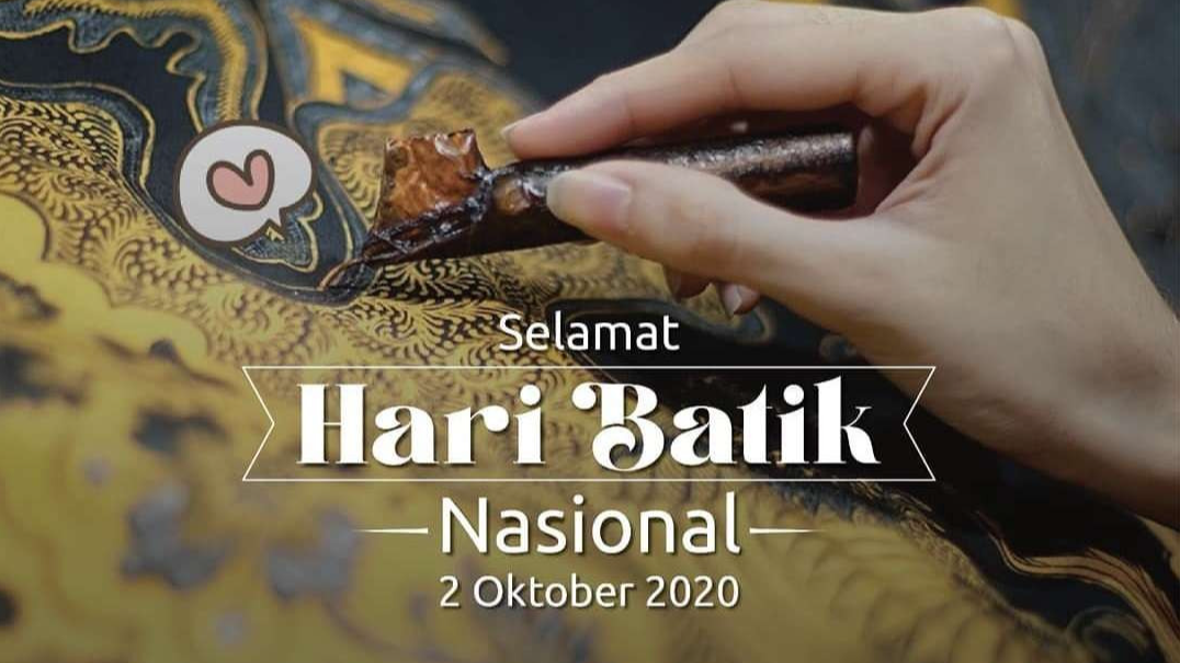 Ilustrasi Hari Batik Nasional yang jatuh setiap 2 Oktober.  (Foto: https://dpmptsp.cianjurkab.go.id)