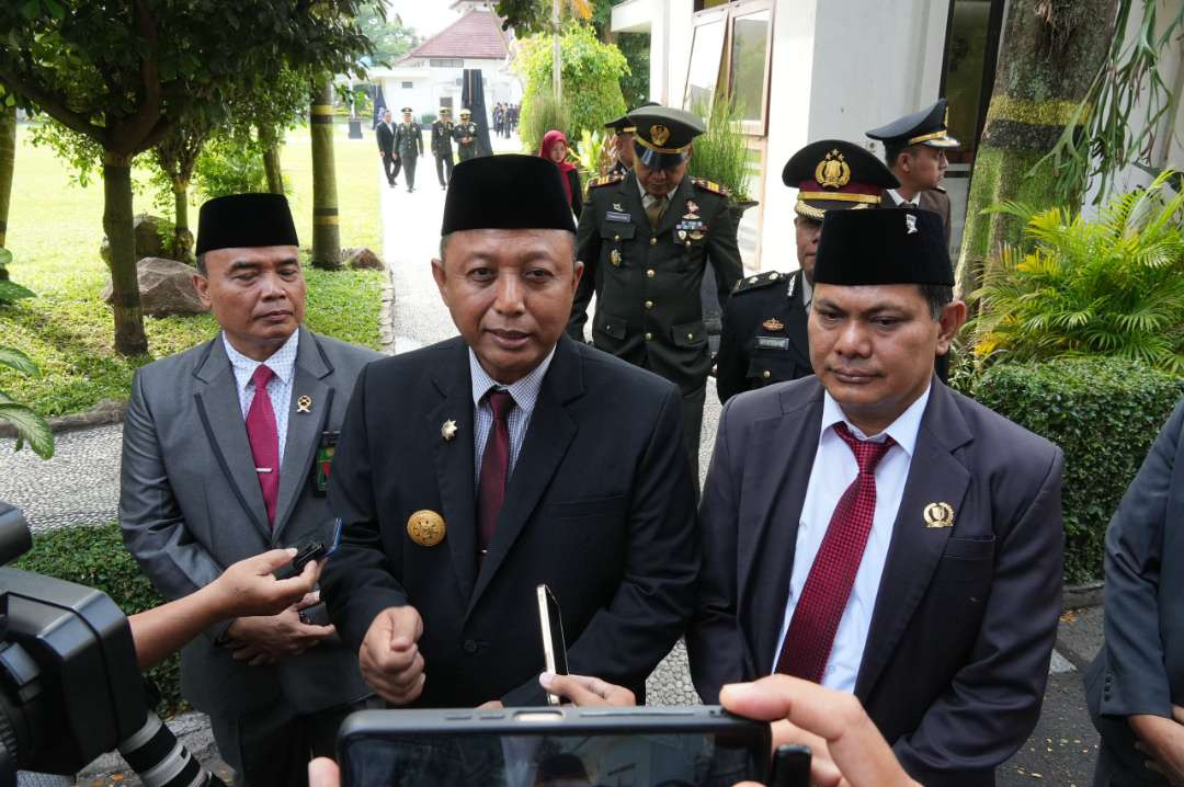 Penjabat Sementara (Pjs) Bupati Kediri Heru Wahono Santoso mengingatkan kepada Aparatur Sipil Negara (ASN) di lingkup Pemerintah Kabupaten Kediri. (Foto: Istimewa)