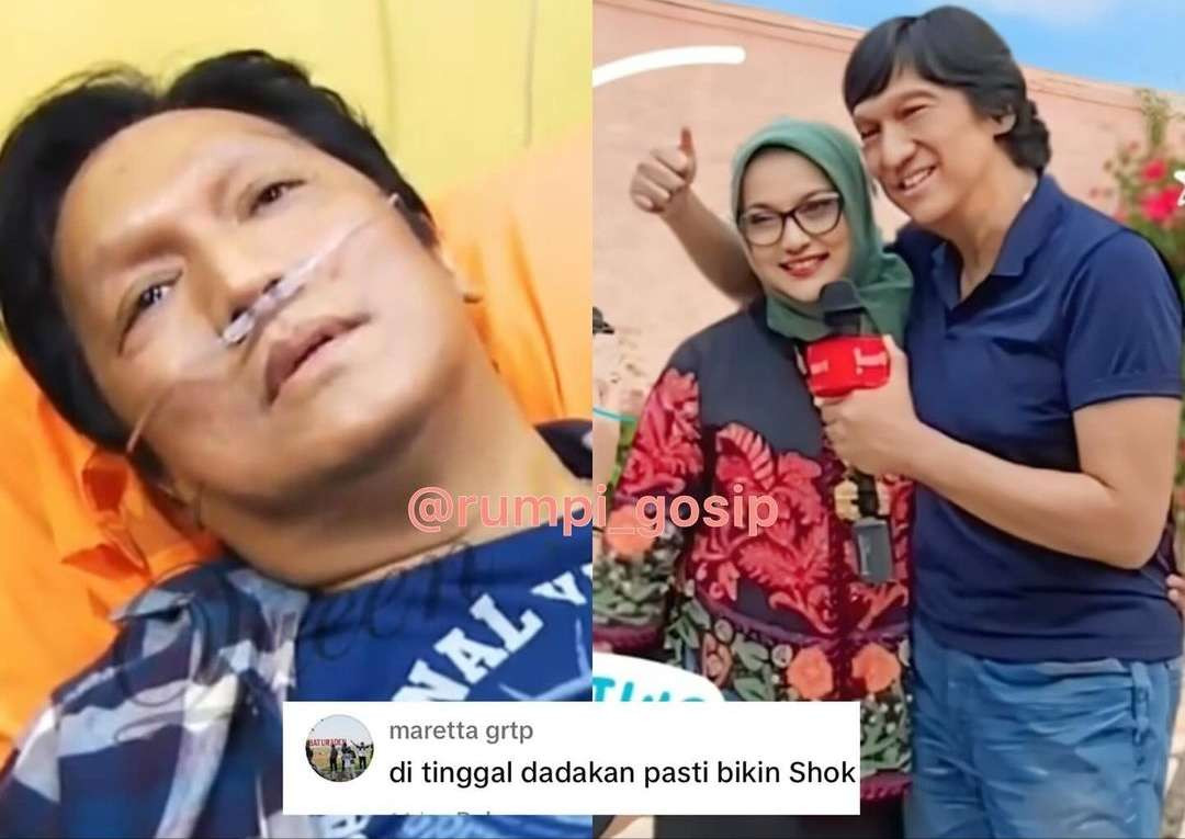 Beredar foto dan video Ikang Fawzi pakai selang infus setelah kematian istrinya. (Foto: Tangkapan layar)